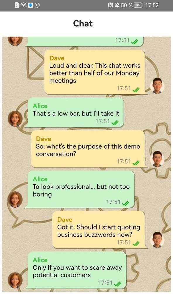   .   Delphi  Android   TRVChat.
